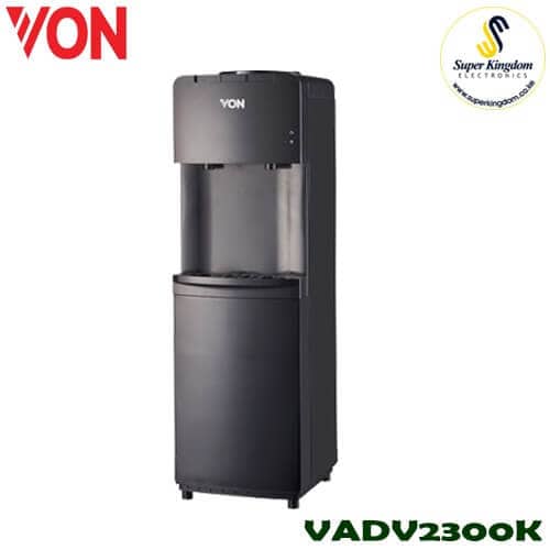 von water dispenser vadv2300k Von VADV2300K Water Dispenser Compressor Cooling -Black - Image 1