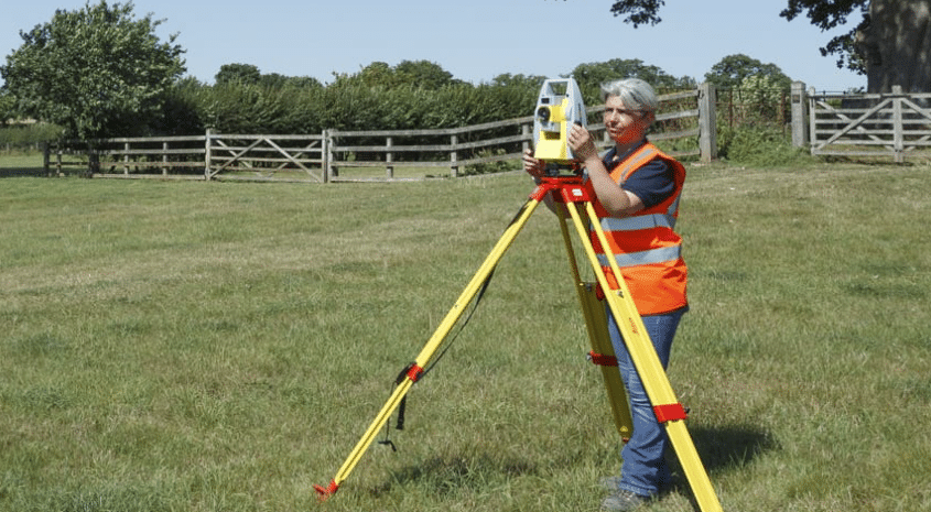 Female civil engineer