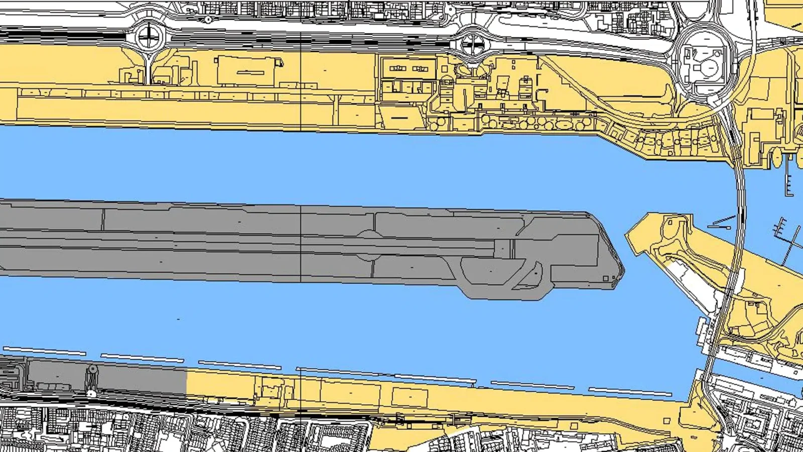 cad model london docks