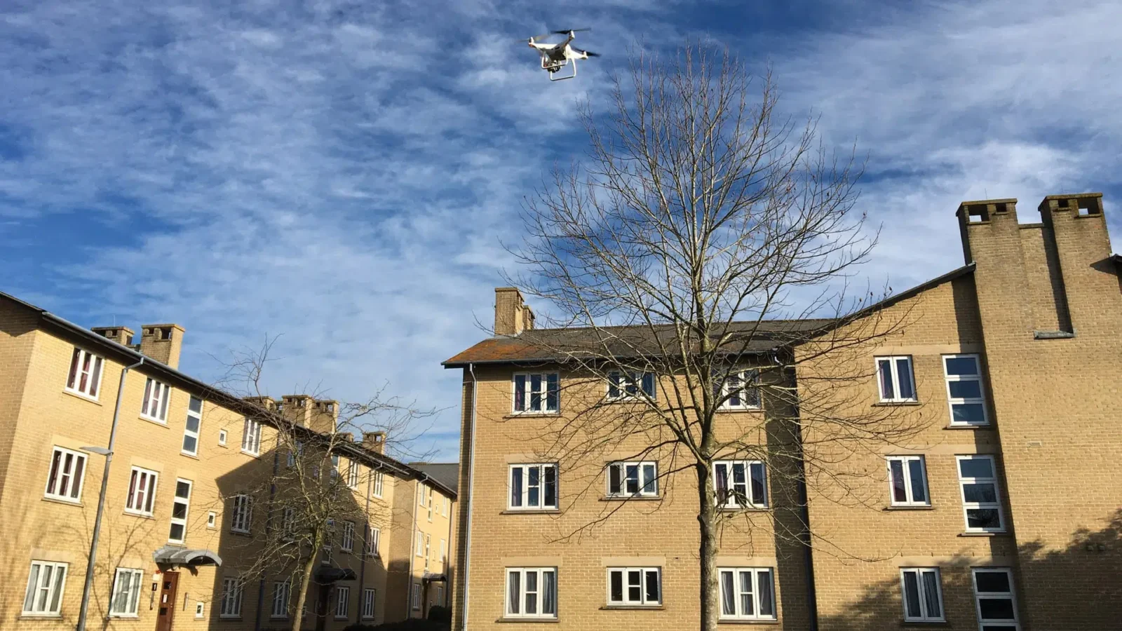 drone survey at university of essex
