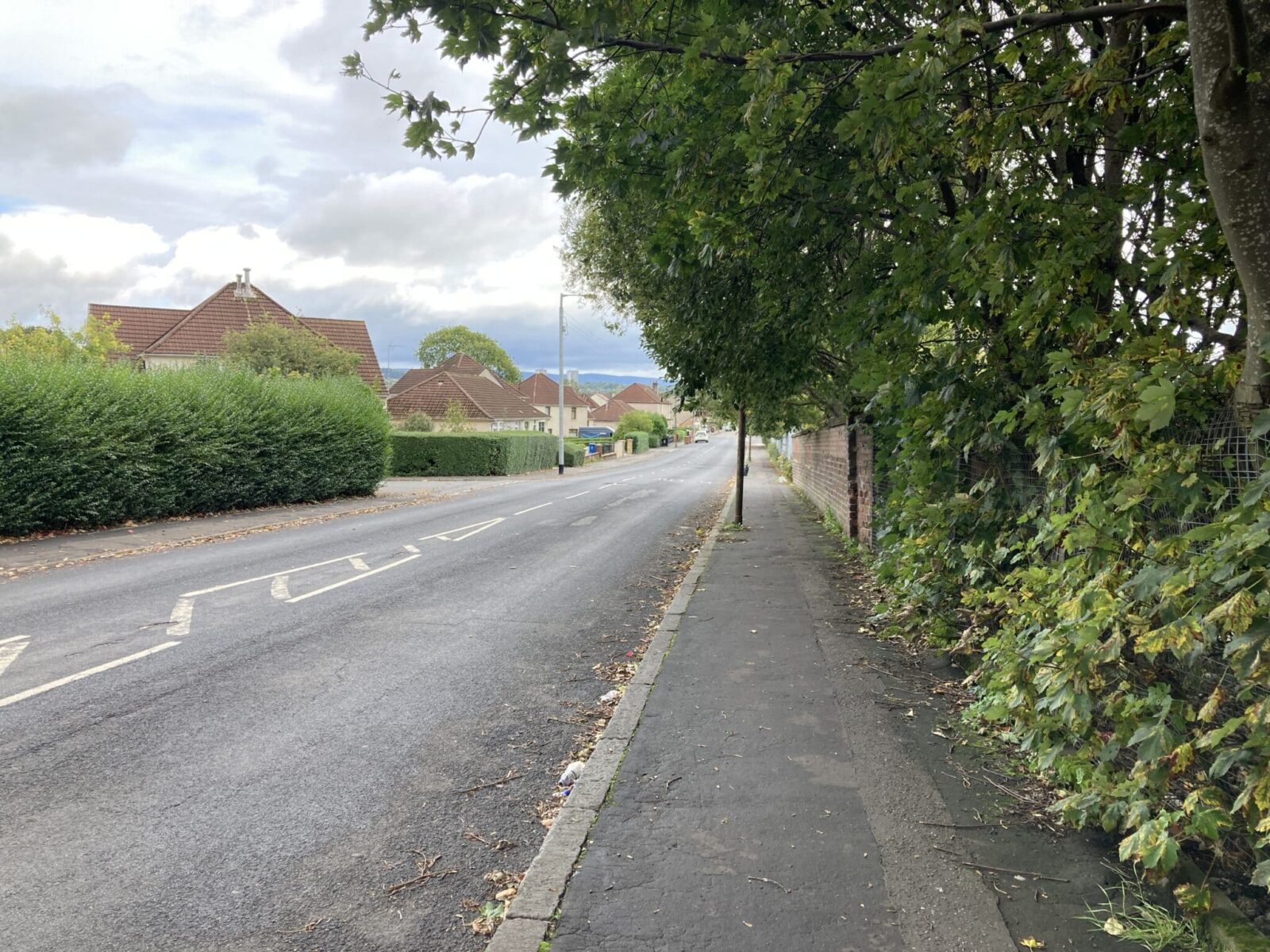 street in glasgow for livable neighbourhood project