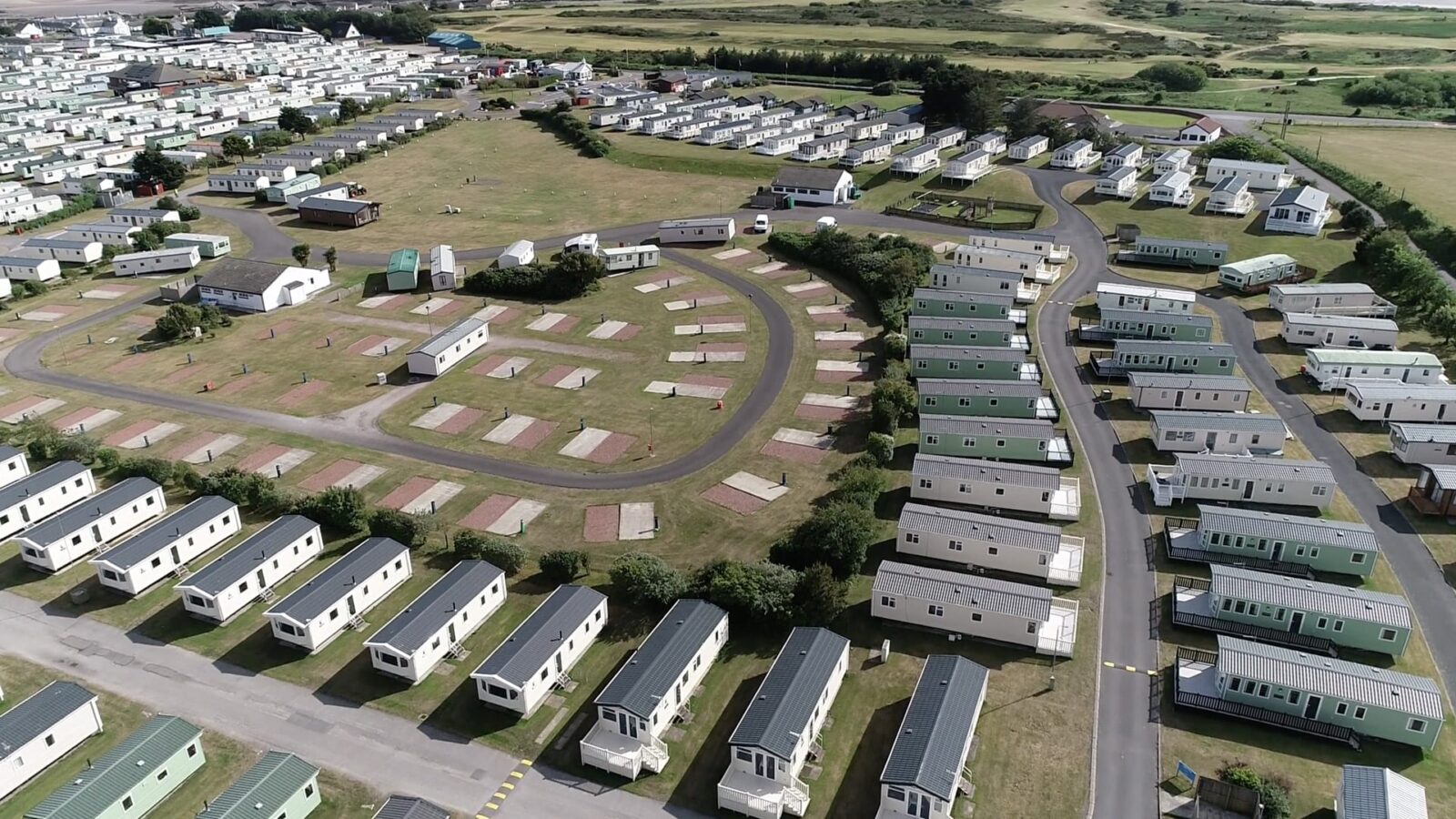 aerial view of parkdean resort