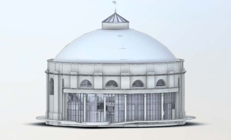 model of north rotunda glasgow