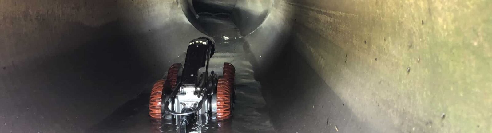 CCTV car executing a CCTV drainage survey