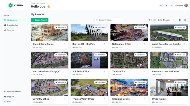 Vismo helps our surveying team manage jobs more efficiently