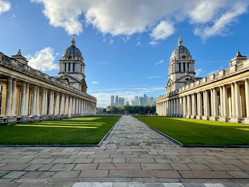 picture of a heritage building at old royal navy college