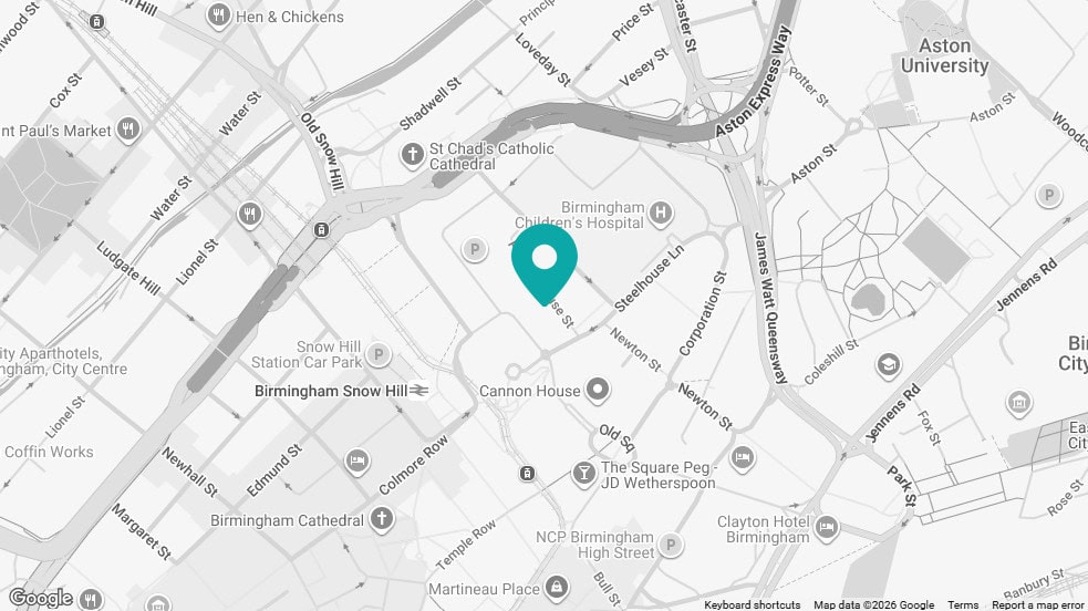 Birmingham Office Map Image