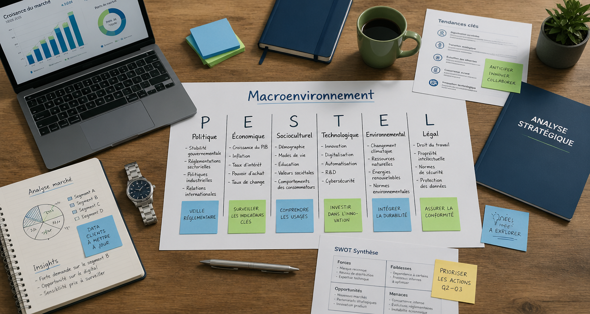 bureau analyste macroenvironnement PESTEL