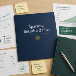 asac fapes epargne retraite 2 dossier sur bureau avec graphiques