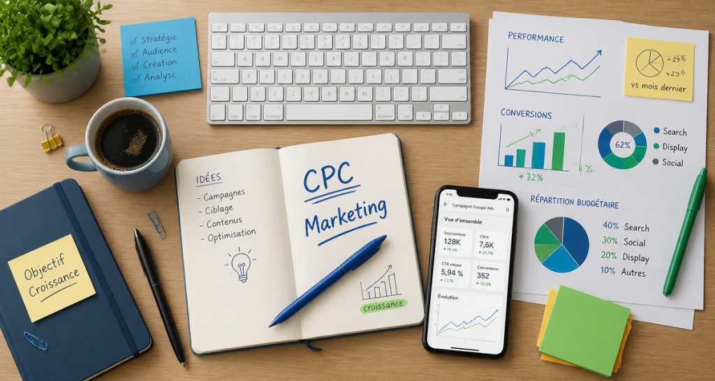 cpc marketing bureau moderne statistiques