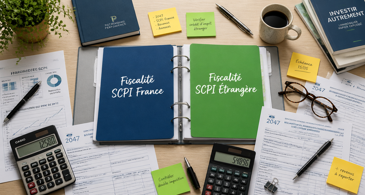 fiscalité scpi étrangère dossiers et formulaires