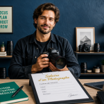 salaire d un photographe devant contrat