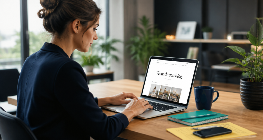 vivre de son blog entrepreneure bureau