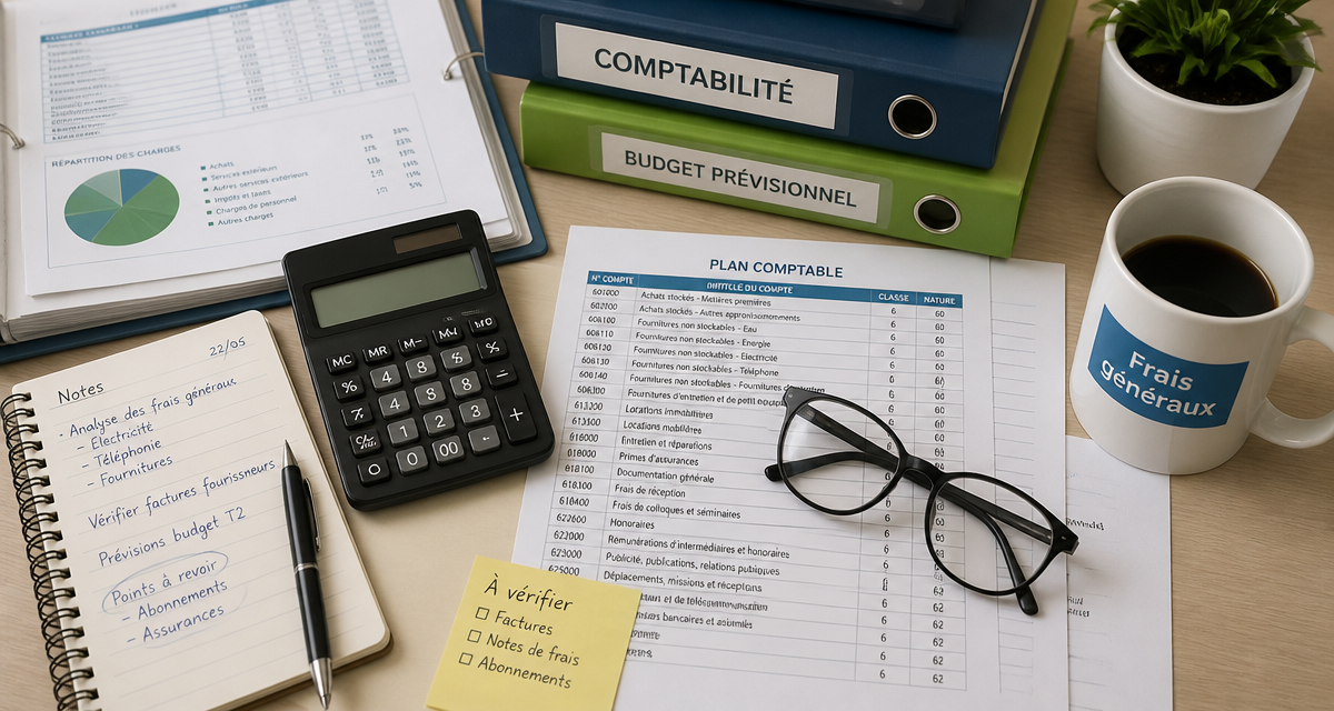 frais généraux def calculatrice dossiers comptables