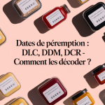 Emballages alimentaires avec dates de péremption DLC DDM DCR