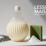 Bocal lessive maison, savon de Marseille et ingrédients naturels