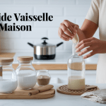 Préparation de liquide vaisselle écologique avec ingrédients naturels