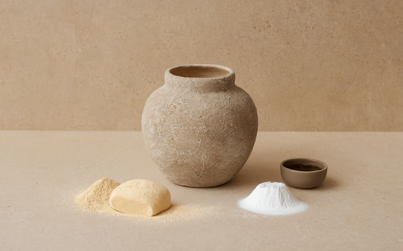 Produits ménagers pour entretien daim