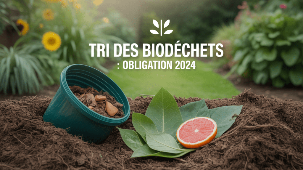 Compost et poubelle de biodéchets avec restes alimentaires