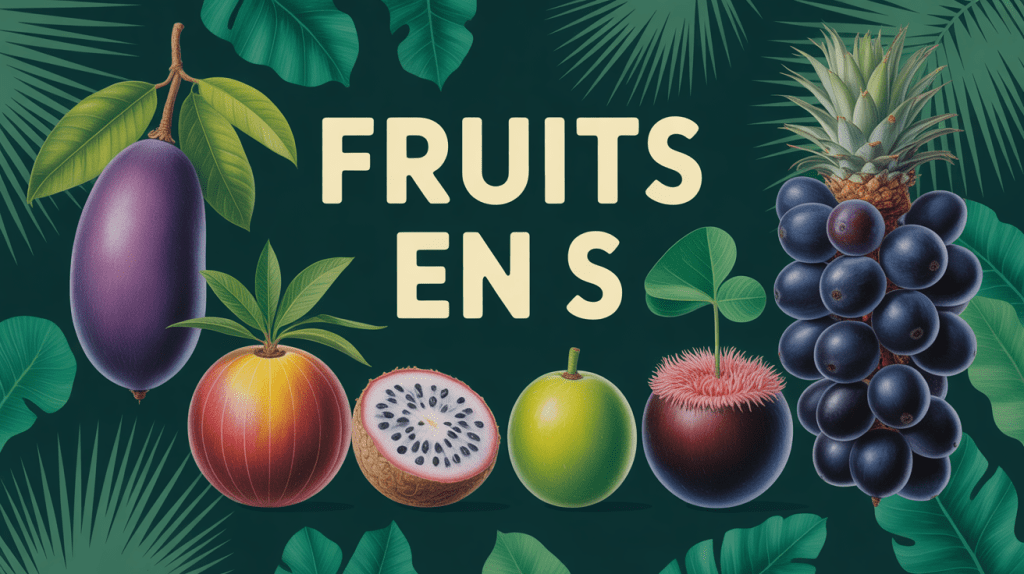 composition-fruitsens-cinq-fruits-exotiques