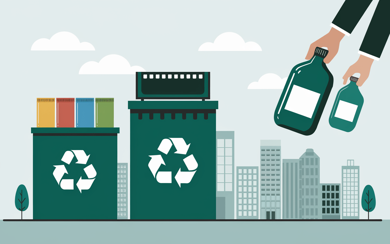 borne collecte huile friture déchèterie