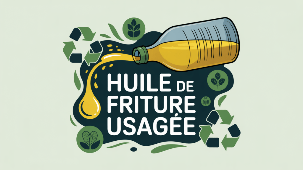 bouteille huile friture recyclage écologie