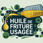 bouteille huile friture recyclage écologie