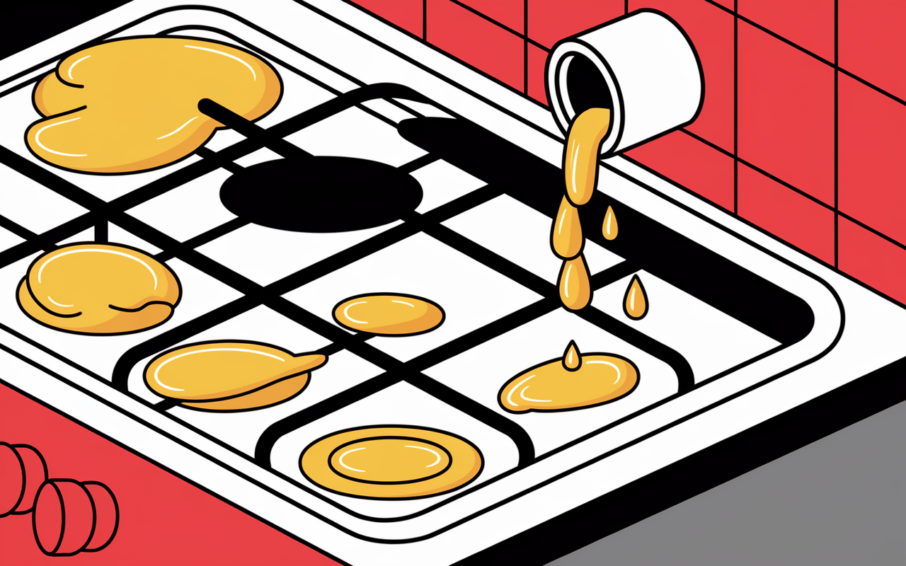 evier tuyaux bouchés huile friture