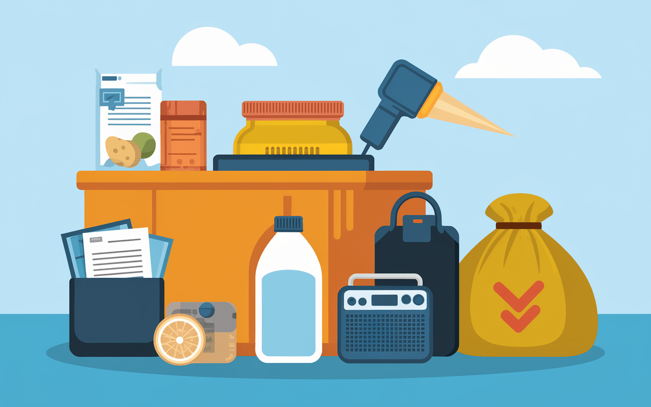 crue saisonniere preparation kit urgence maison