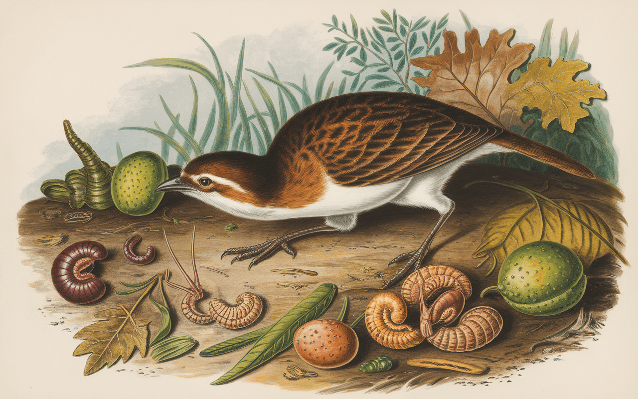 hérisson cherchant nourriture insectes vers limaces