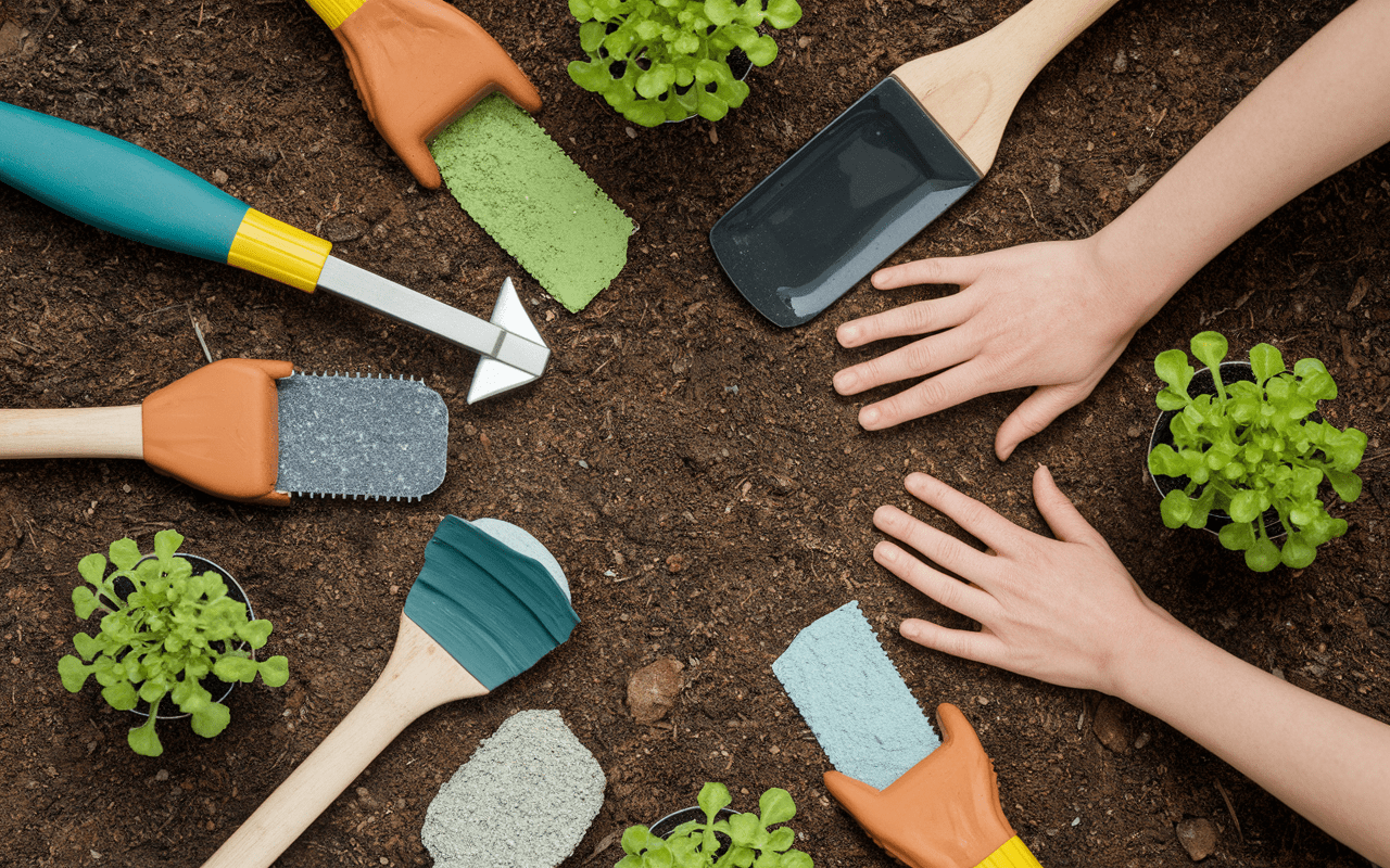 aménagement jardin sec plantes plein soleil sans arrosage paillage minéral