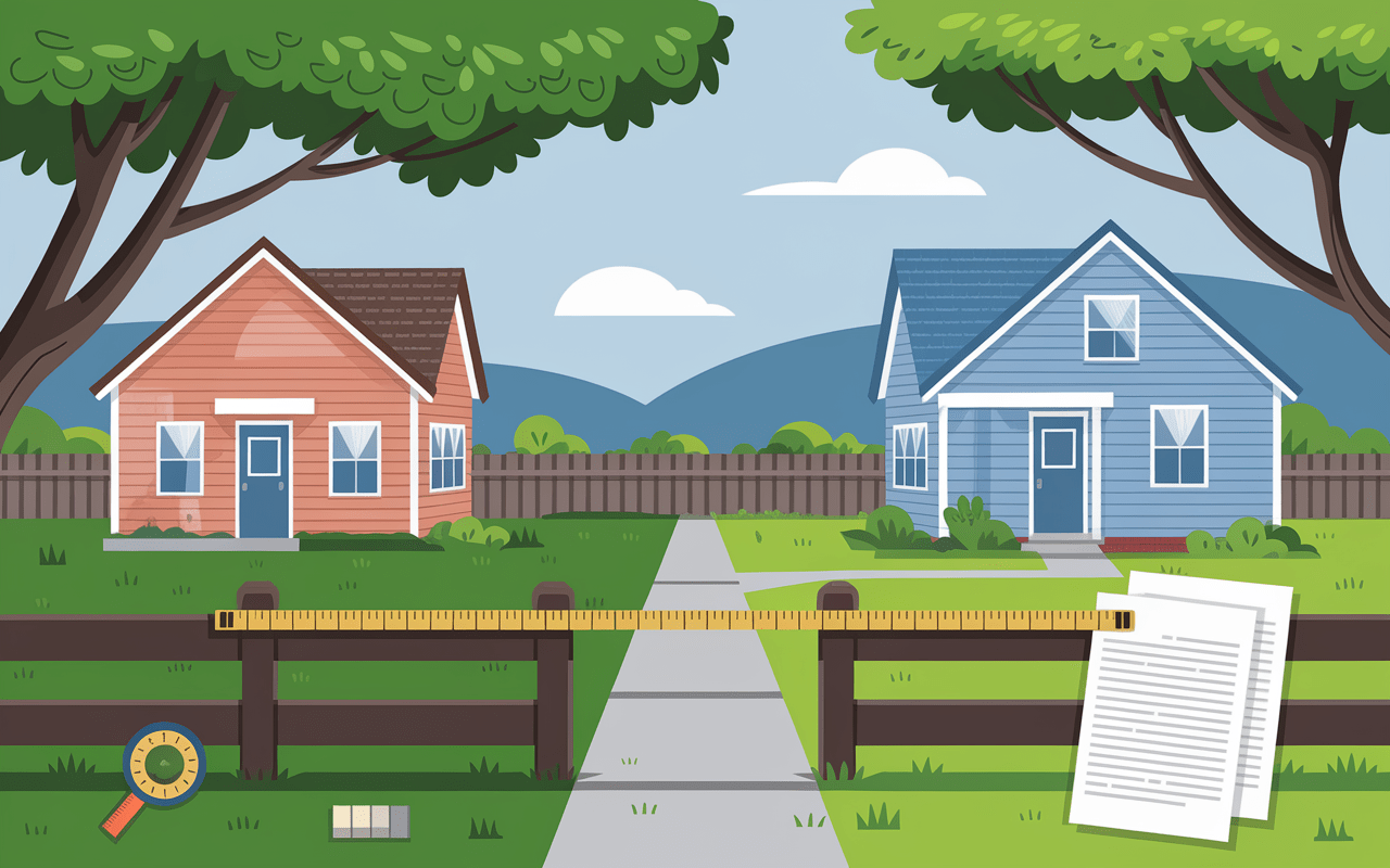 branches d'élagage dépassant la limite de propriété avec documents légaux