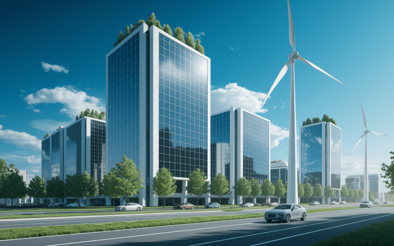 batiments intelligents innovations ville du futur ecologique bede