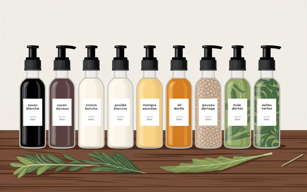 contenants avec ingredients remede de grand mere pour tuer les pucerons