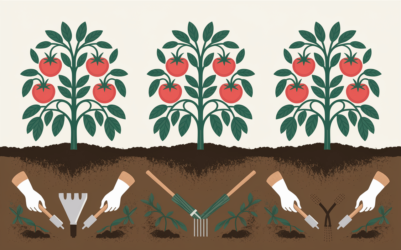 Technique plantation tomates quand planter