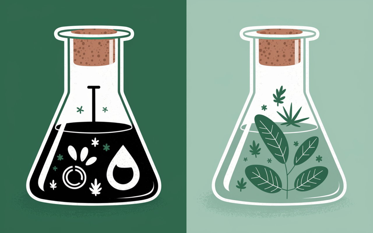 Comparaison entre petrole et resine naturelle ecologique