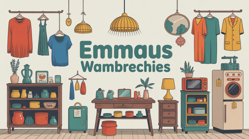 Illustration magasin solidaire Emmaüs Wambrechies