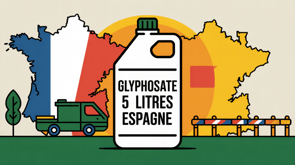 Glyphosate 5 litres Espagne illustration
