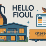 Maison avec cuve et camion de fioul