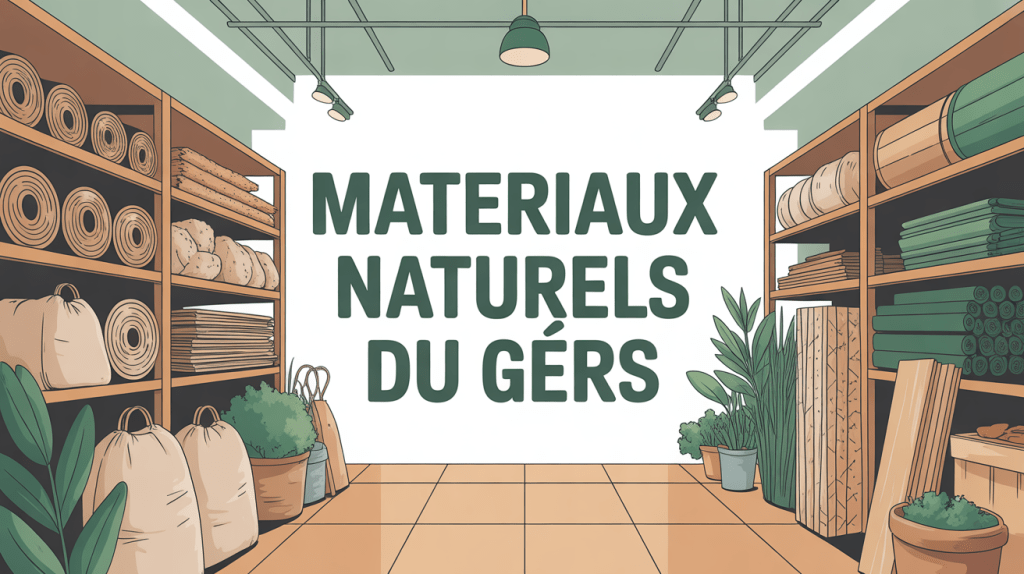 Entrepôt de matériaux écologiques