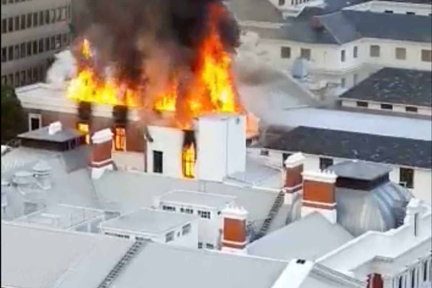 parliament fire