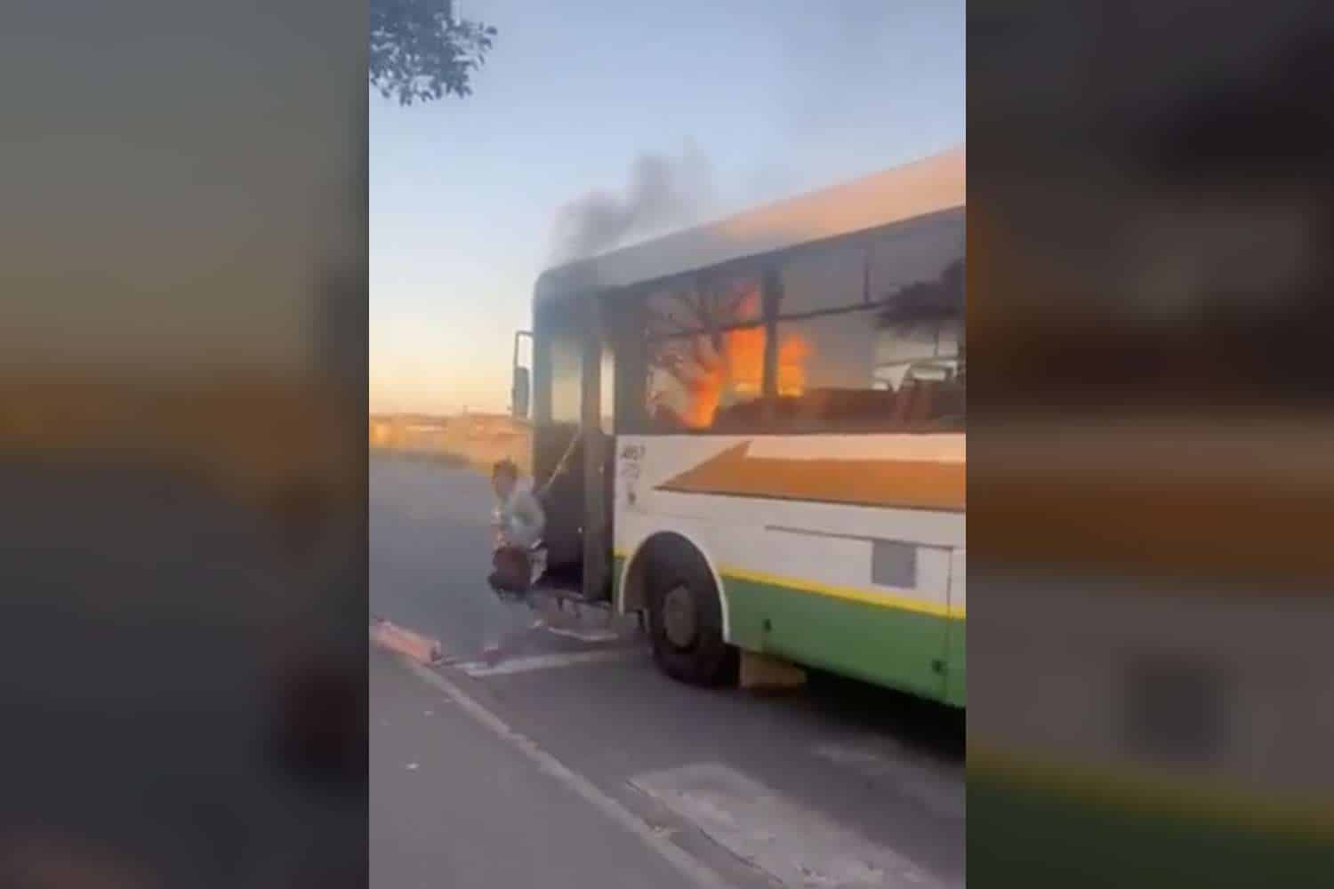 Cape Town taxi strike petrol bombs Delft