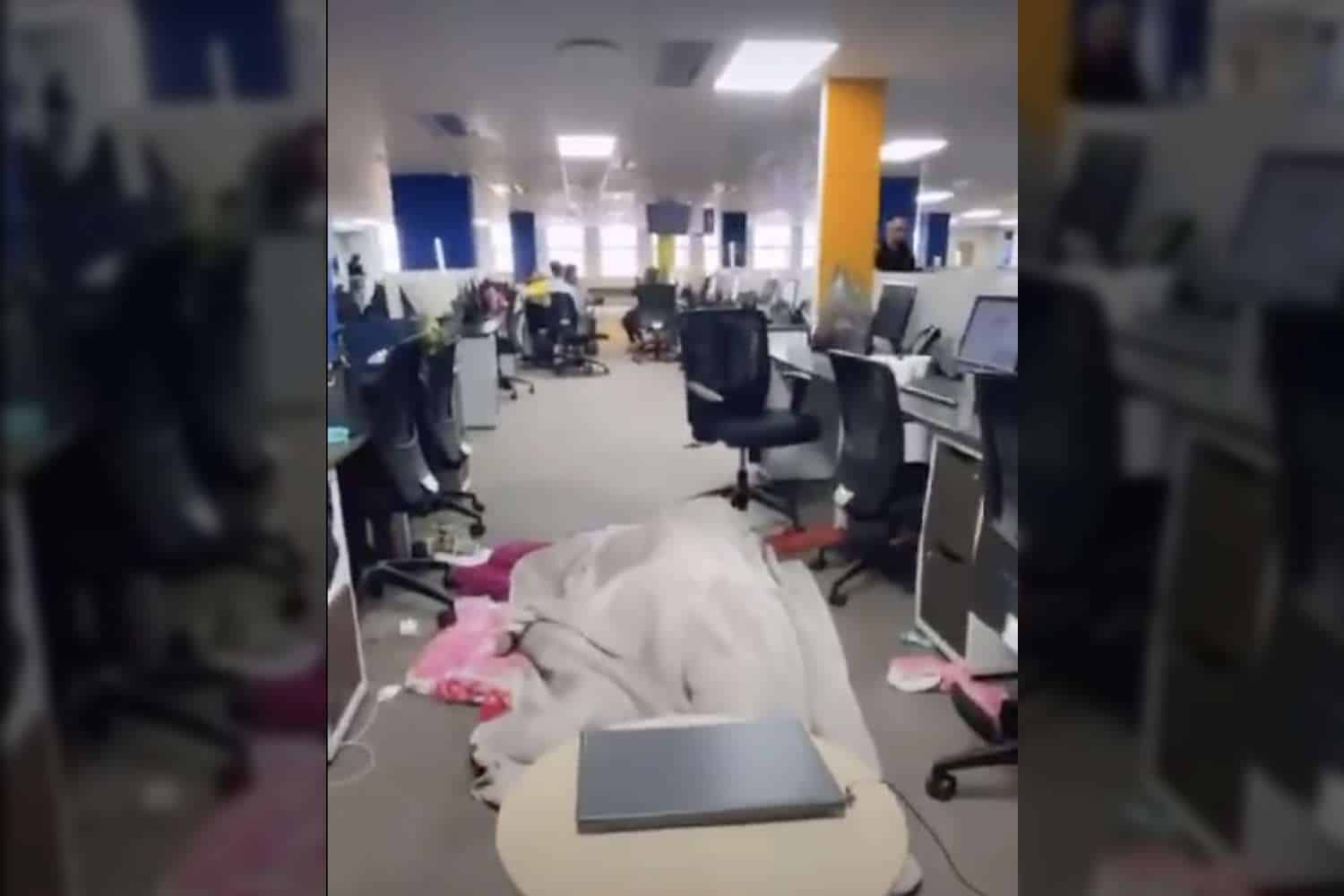 Cape Town taxi strike capita workers sleep at work