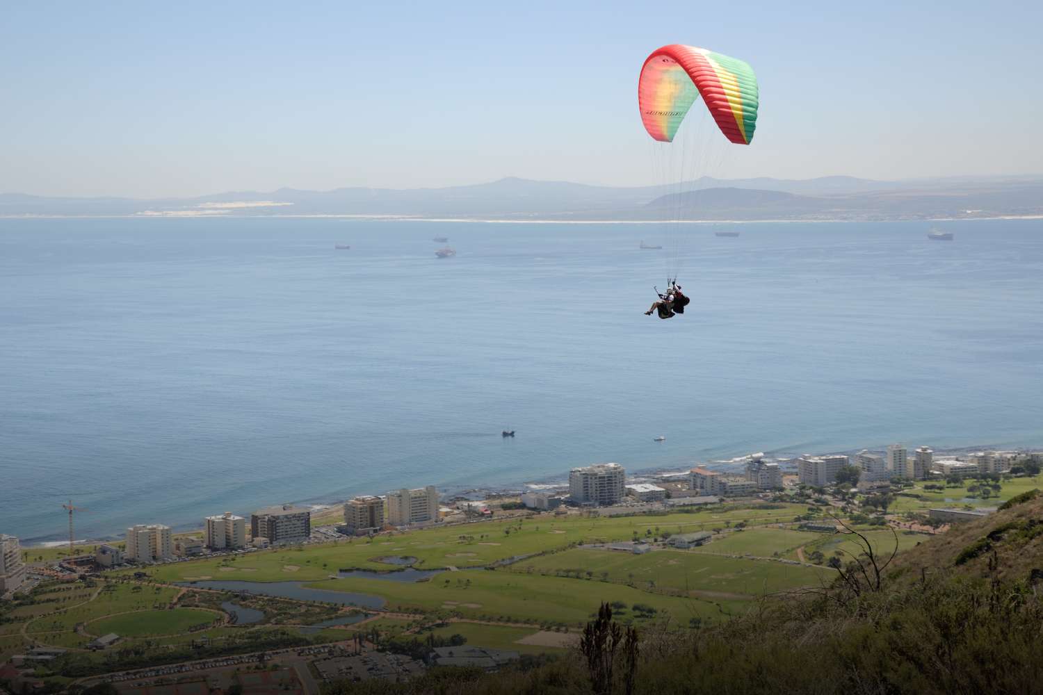 Cape Town paragliding irish man dies