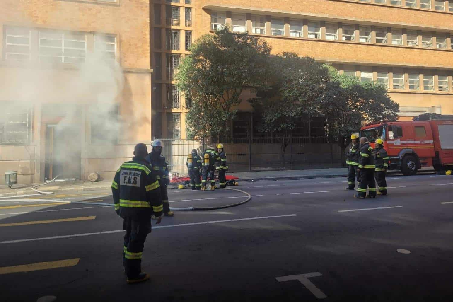 joburg cbd sars office fire