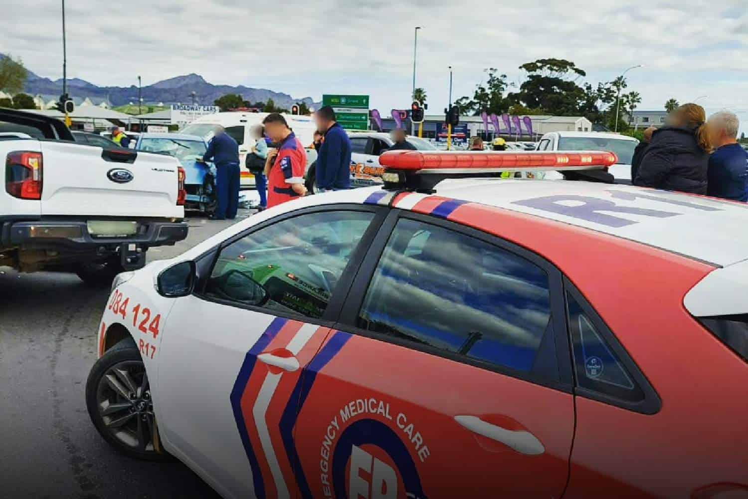 strand car accident