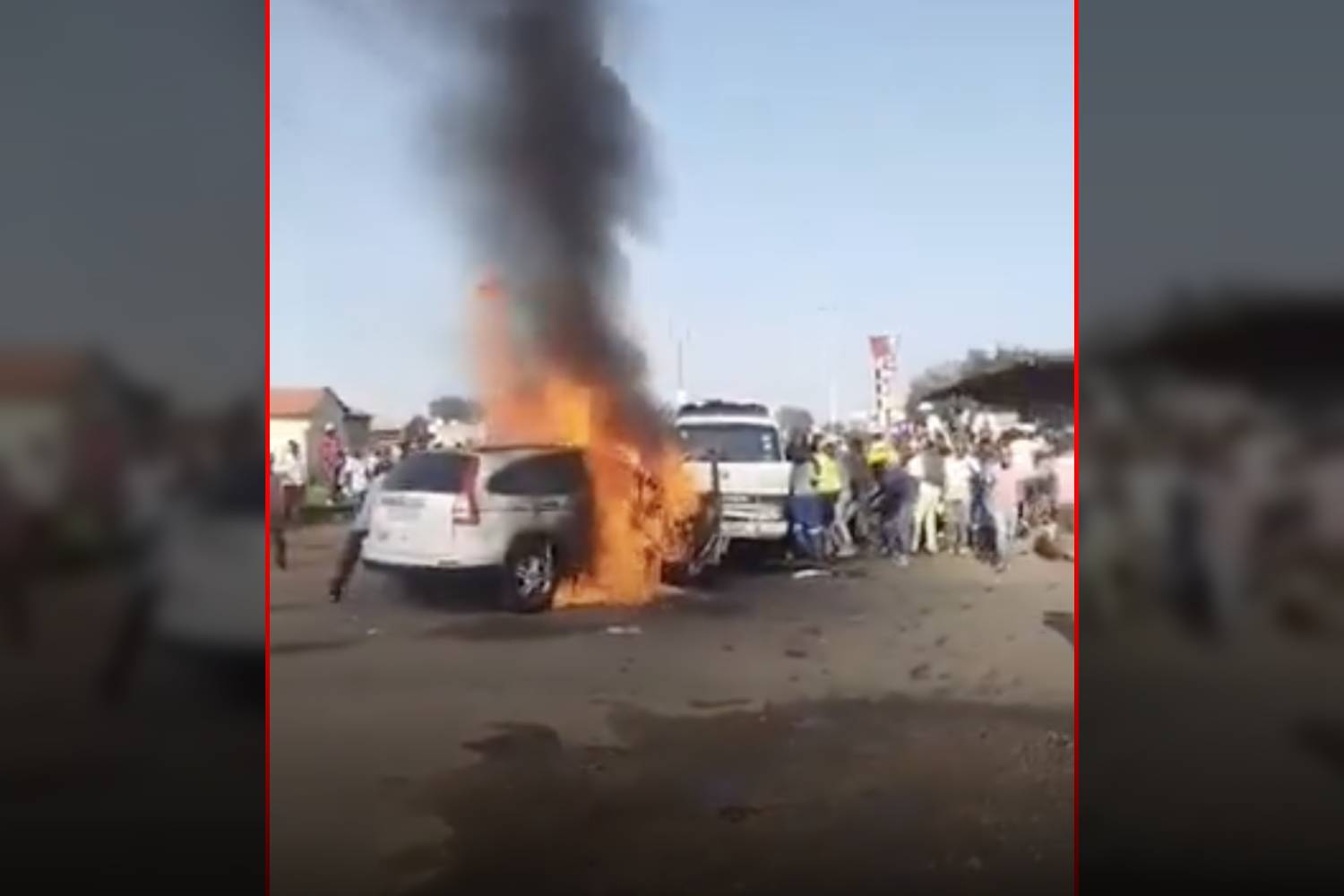 Katlehong Kaunda street cash-in-transt heist video