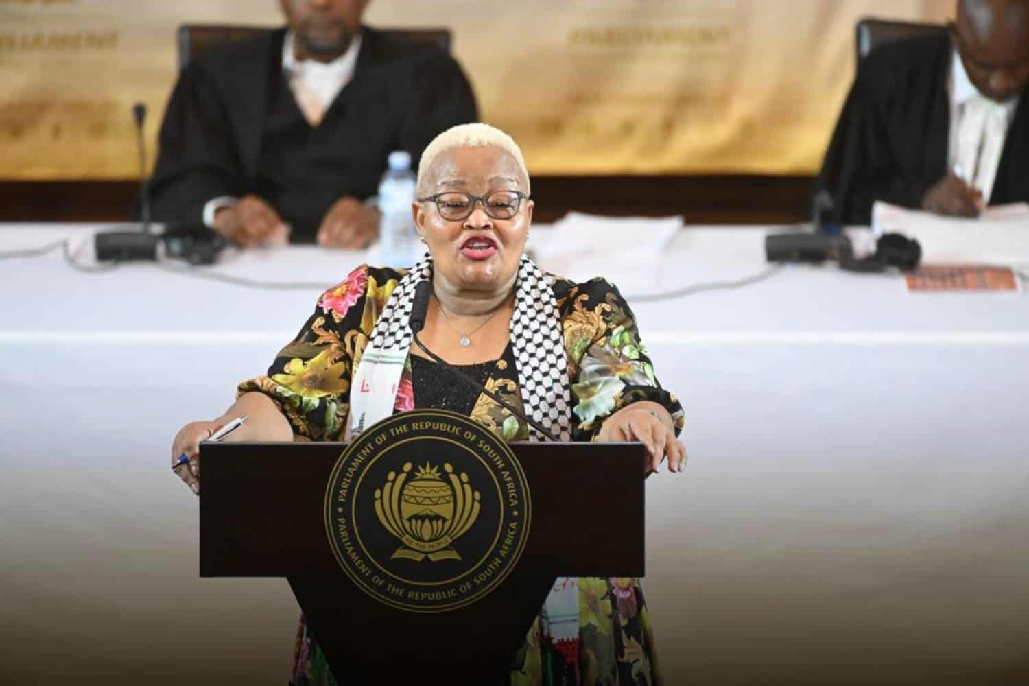 Sylvia Lucas loadshedding