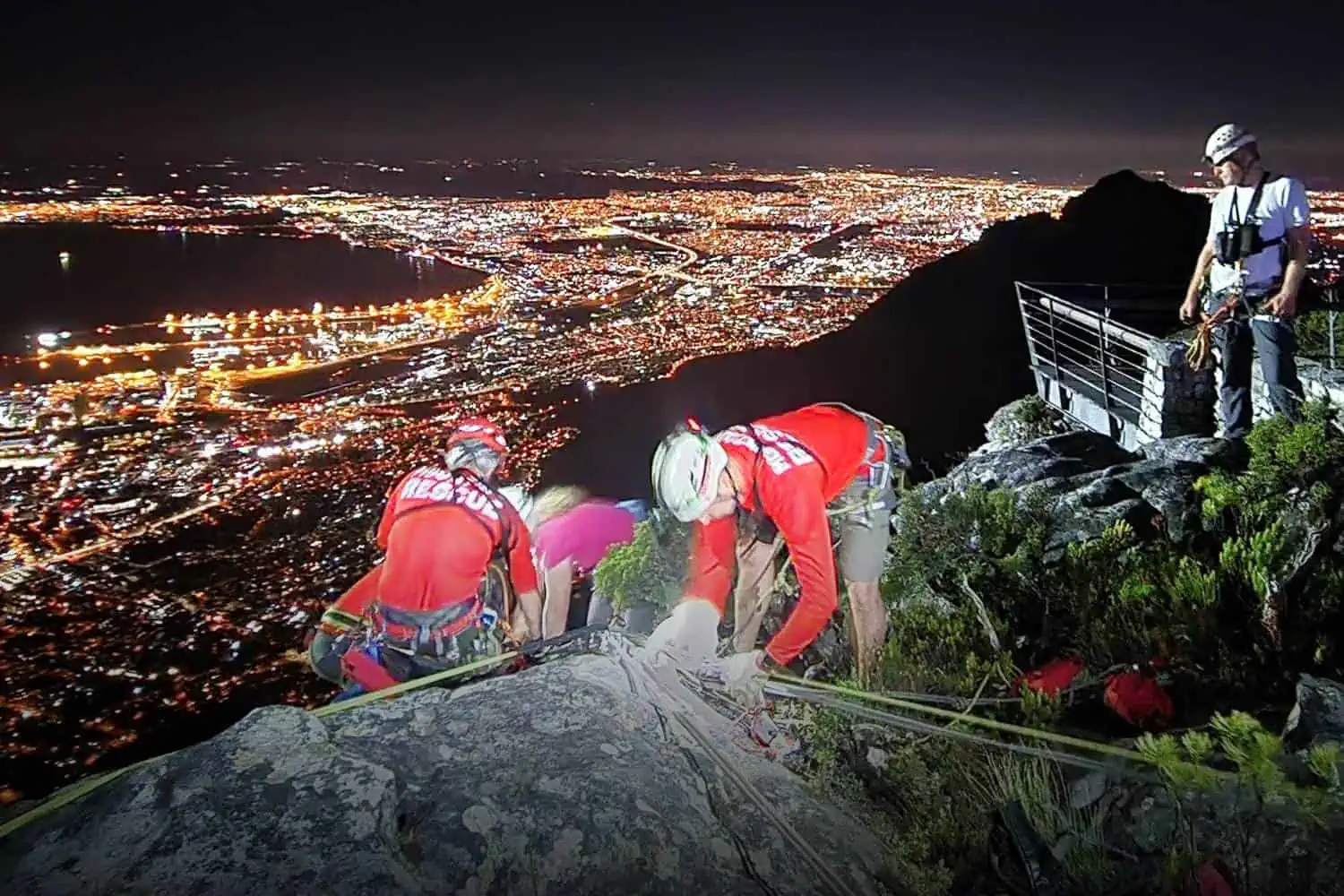 Table Mountain Africa crag route