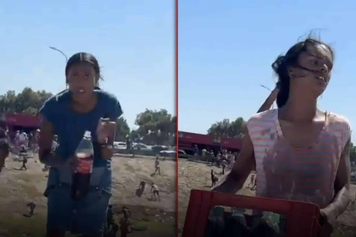 kreefgat coca-cola truck looting